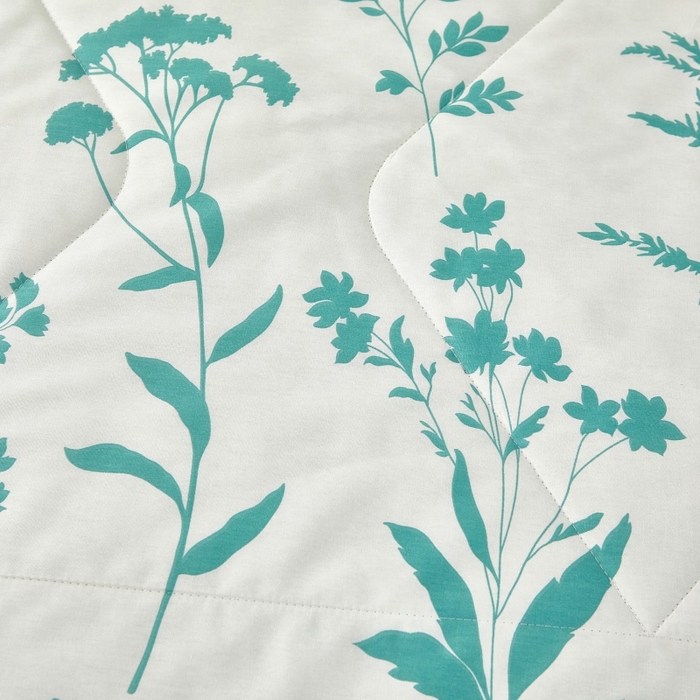 91家纺网 家纺一手货源 找家纺 黛妮雅 2026新款里外全棉印花棉花被纯棉夏被夏凉被空调被 夏被四件套叶叶情深