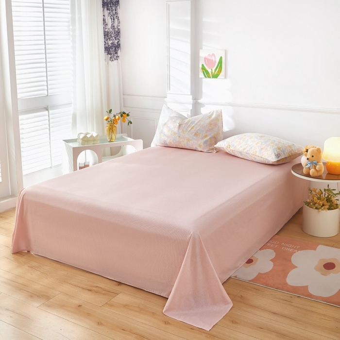 91家纺网 家纺一手货源 找家纺 黛妮雅 2026新款里外全棉印花棉花被纯棉夏被夏凉被空调被 夏被四件套许愿兔