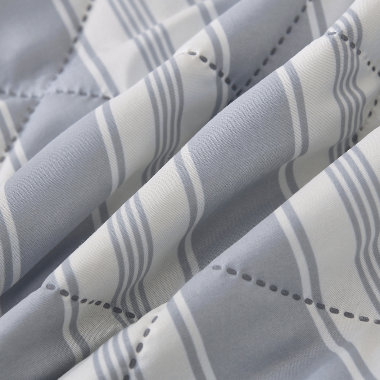 91家纺网 家纺一手货源 找家纺 培童 2025水洗棉夏被夏凉被空调被超声波压花礼品直播引流爆款 白条格