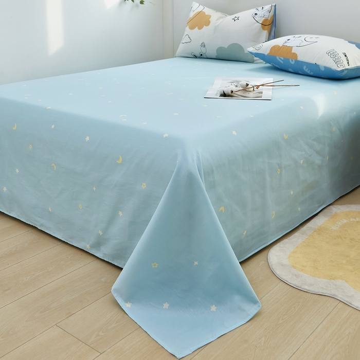 91家纺网 家纺一手货源 找家纺 黛妮雅 2026新款里外全棉印花棉花被纯棉夏被夏凉被空调被 夏被四件套铃兰兔