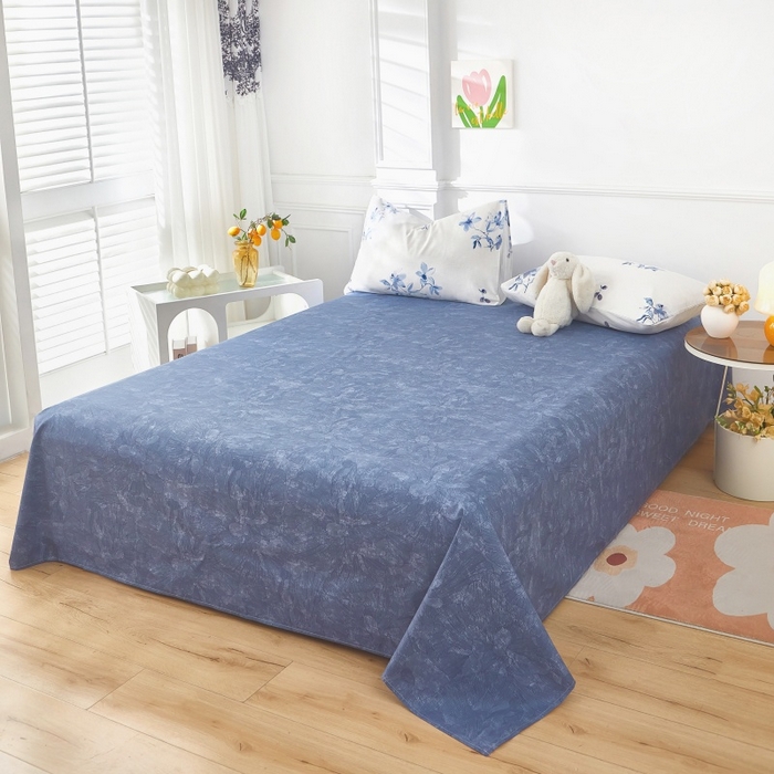 91家纺网 家纺一手货源 找家纺 黛妮雅 2026新款里外全棉印花棉花被纯棉夏被夏凉被空调被 夏被四件套梦兰花