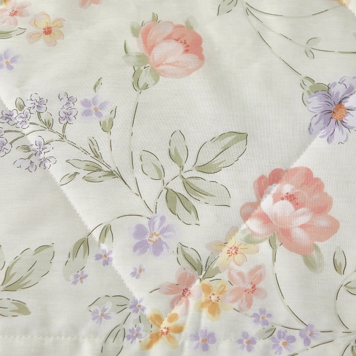 91家纺网 家纺一手货源 找家纺 黛妮雅 2026新款里外全棉印花棉花被纯棉夏被夏凉被空调被 夏被四件套时夏