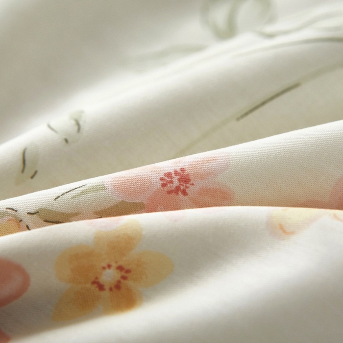 91家纺网 家纺一手货源 找家纺 黛妮雅 2026新款里外全棉印花棉花被纯棉夏被夏凉被空调被 夏被四件套时夏