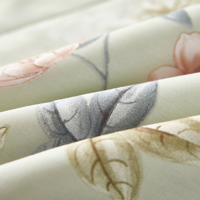 91家纺网 家纺一手货源 找家纺 黛妮雅 2026新款里外全棉印花棉花被纯棉夏被夏凉被空调被 夏被四件套罗娜-绿 