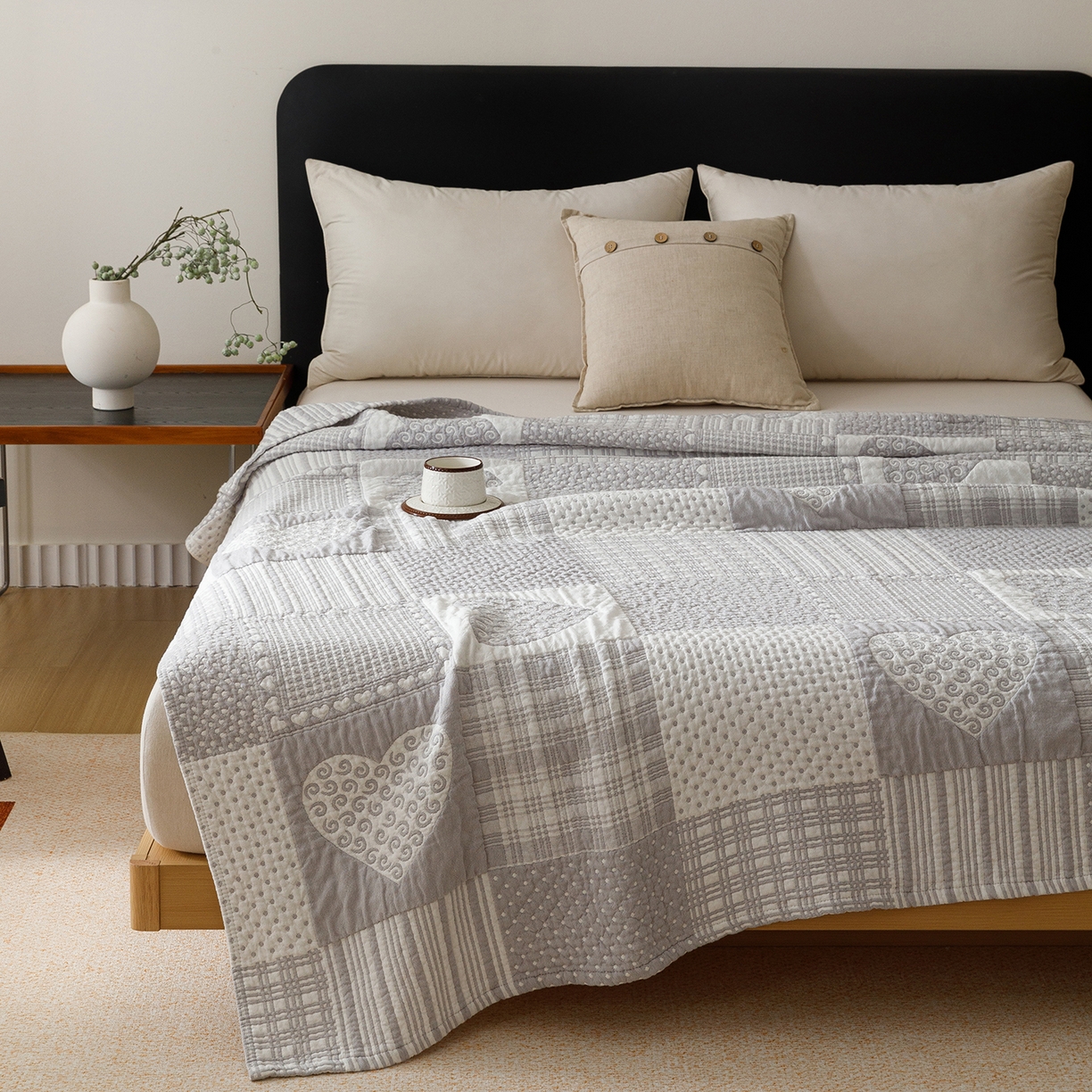 91家纺网 家纺一手货源 找家纺 （总）悦然毛巾被 2026新款外贸全棉三层纱布毛巾被盖毯