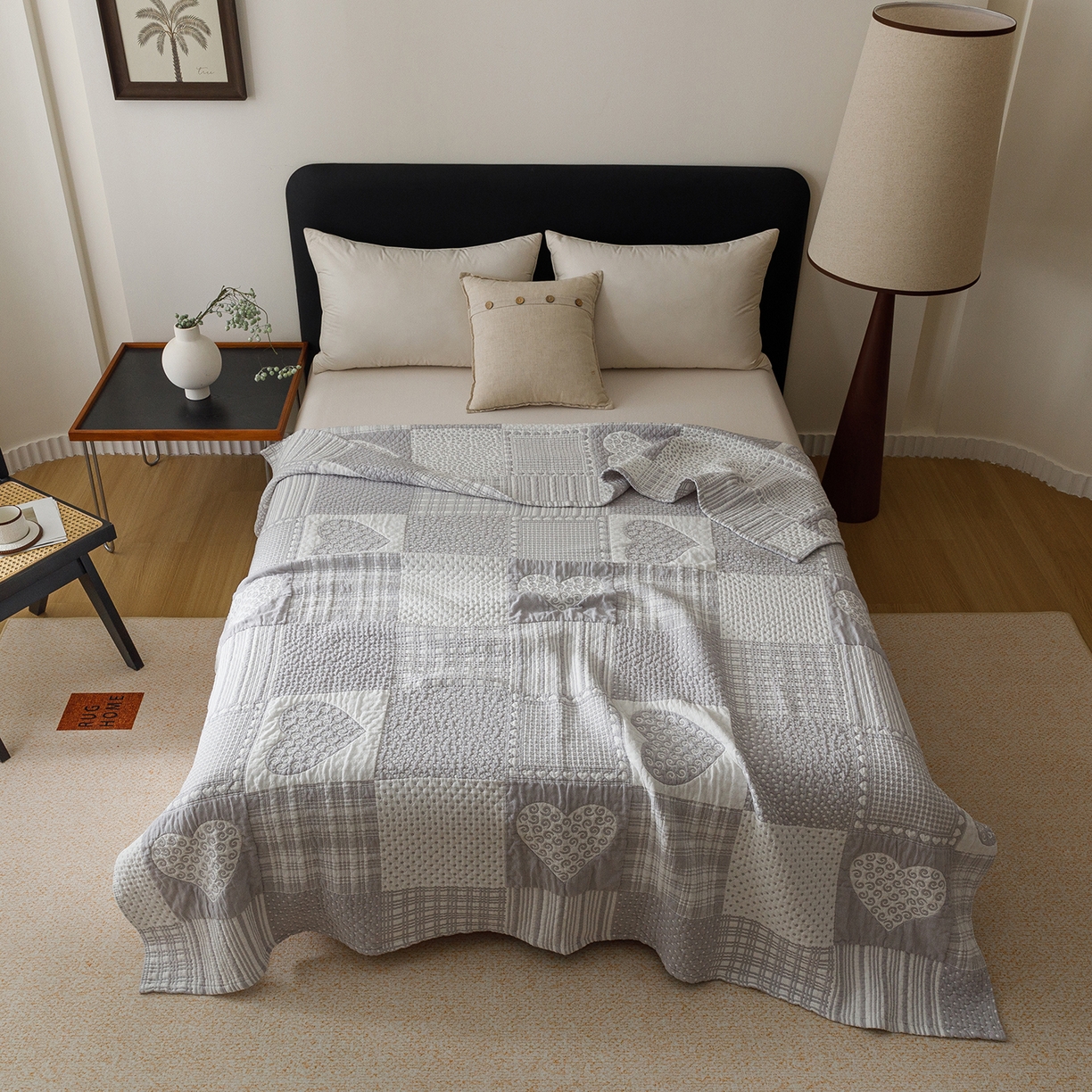 91家纺网 家纺一手货源 找家纺 （总）悦然毛巾被 2026新款外贸全棉三层纱布毛巾被盖毯