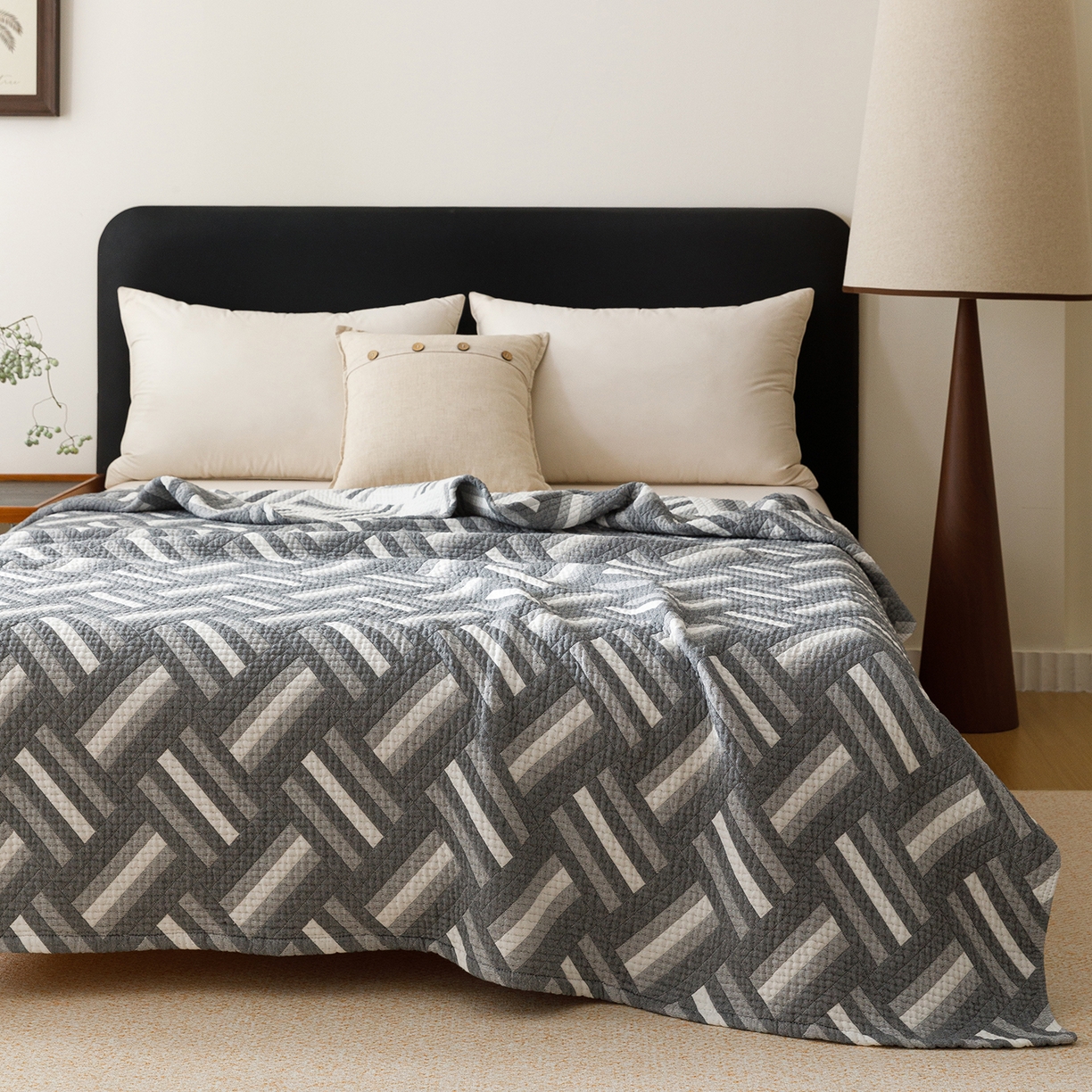 91家纺网 家纺一手货源 找家纺 （总）悦然毛巾被 2026新款外贸全棉三层纱布毛巾被盖毯