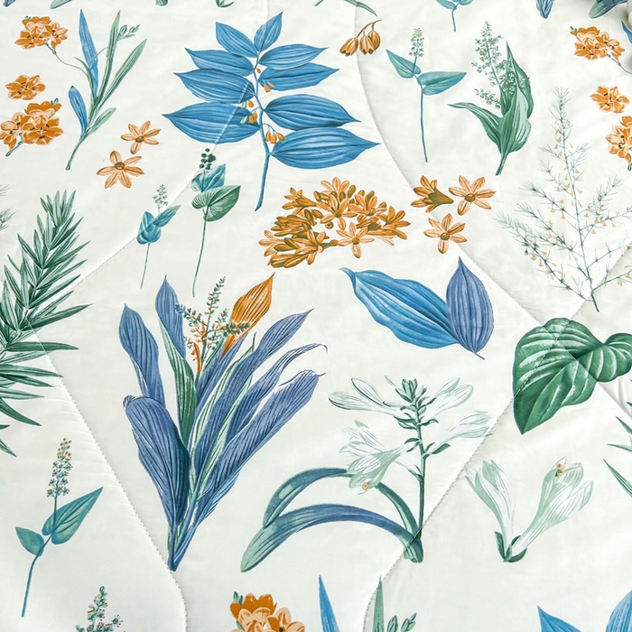 91家纺网 家纺一手货源 找家纺 黛妮雅 2026新款里外全棉印花棉花被纯棉夏被夏凉被空调被 夏被四件套莎莉