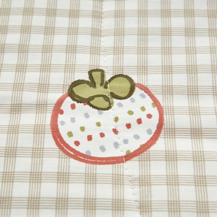 91家纺网 家纺一手货源 找家纺 黛妮雅 2026新款里外全棉印花棉花被纯棉夏被夏凉被空调被 夏被四件套格子草莓咖