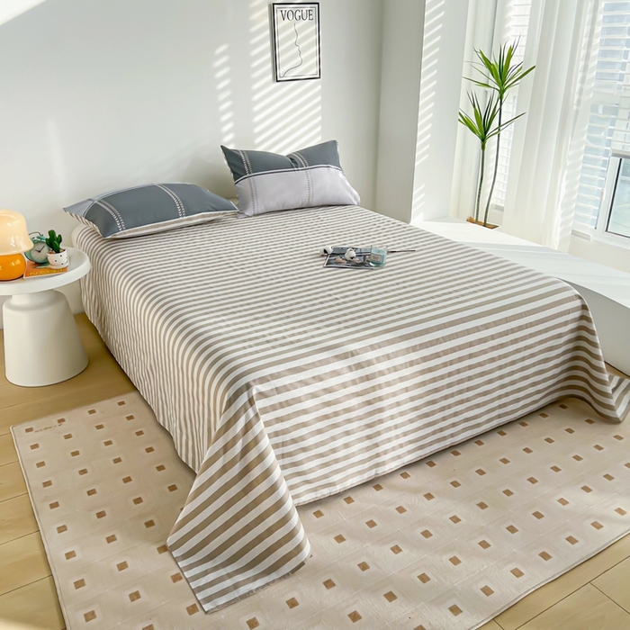 91家纺网 家纺一手货源 找家纺 黛妮雅 2026新款里外全棉印花棉花被纯棉夏被夏凉被空调被 夏被四件套奇幻曲