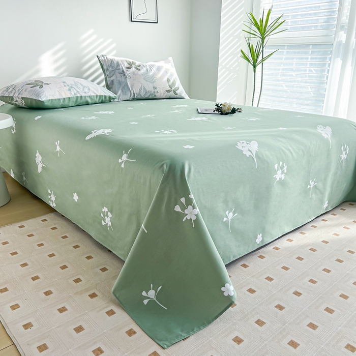 91家纺网 家纺一手货源 找家纺 黛妮雅 2026新款里外全棉印花棉花被纯棉夏被夏凉被空调被 夏被四件套叶初