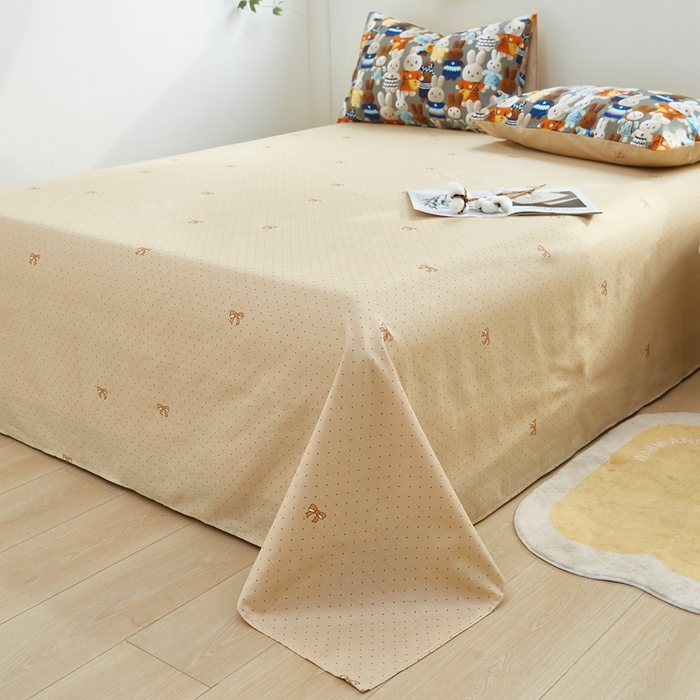 91家纺网 家纺一手货源 找家纺 黛妮雅 2026新款里外全棉印花棉花被纯棉夏被夏凉被空调被 夏被四件套幸运兔