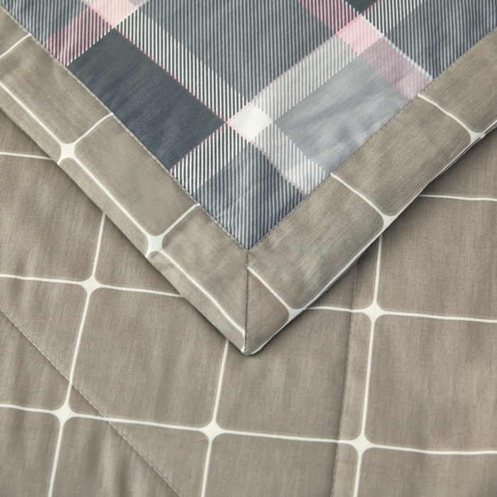 91家纺网 家纺一手货源 找家纺 黛妮雅 2026新款里外全棉印花棉花被纯棉夏被夏凉被空调被 夏被四件套约克