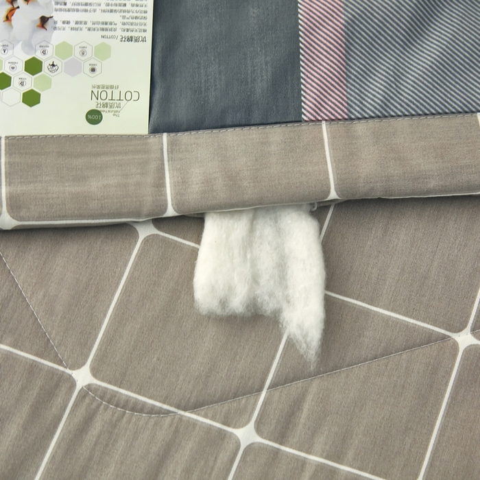 91家纺网 家纺一手货源 找家纺 黛妮雅 2026新款里外全棉印花棉花被纯棉夏被夏凉被空调被 夏被四件套约克