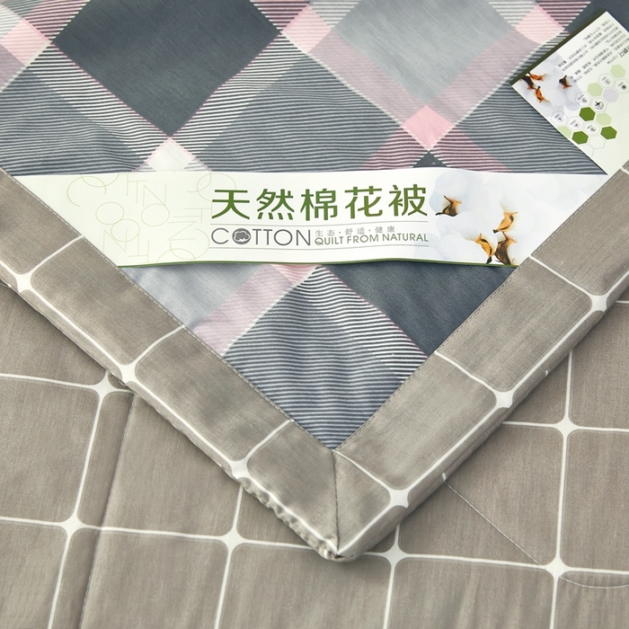 91家纺网 家纺一手货源 找家纺 黛妮雅 2026新款里外全棉印花棉花被纯棉夏被夏凉被空调被 夏被四件套约克