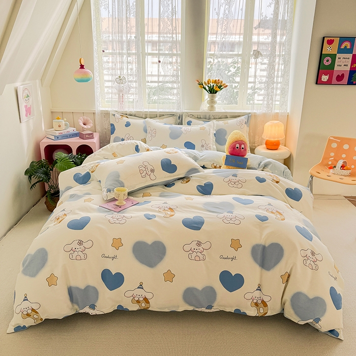 91家纺网 家纺一手货源 找家纺 （总）简冠家纺 2026新款12868印花全棉单被套