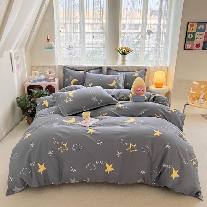 91家纺网 家纺一手货源 找家纺 （总）简冠家纺 2026新款12868印花全棉单被套