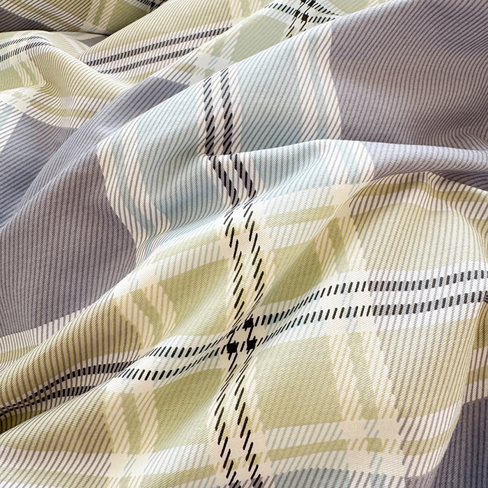 91家纺网 家纺一手货源 找家纺 简冠家纺 2026新款12868印花全棉单被套 青木时光