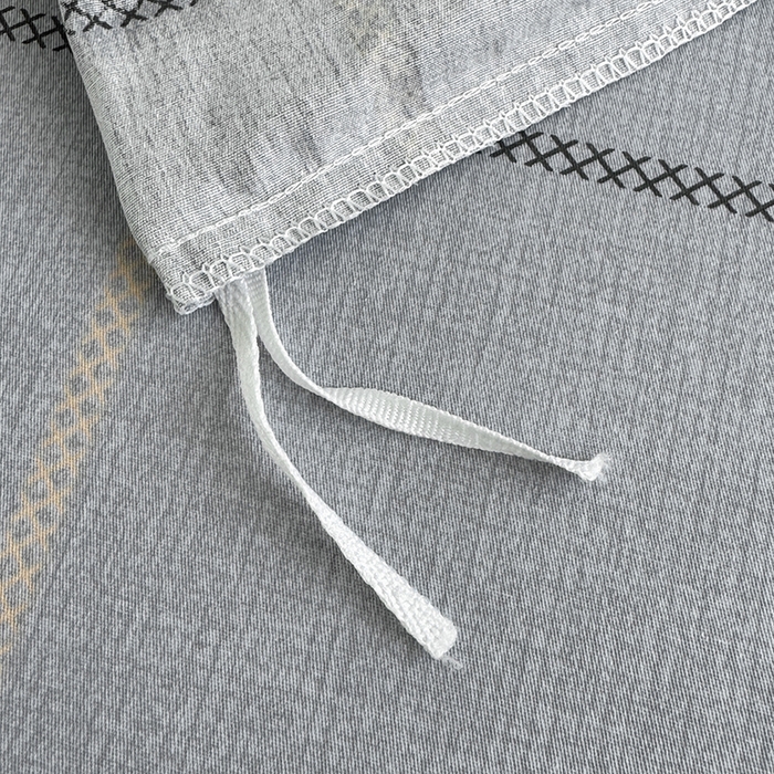 91家纺网 家纺一手货源 找家纺 简冠家纺 2026新款12868印花全棉单被套 心动集灰