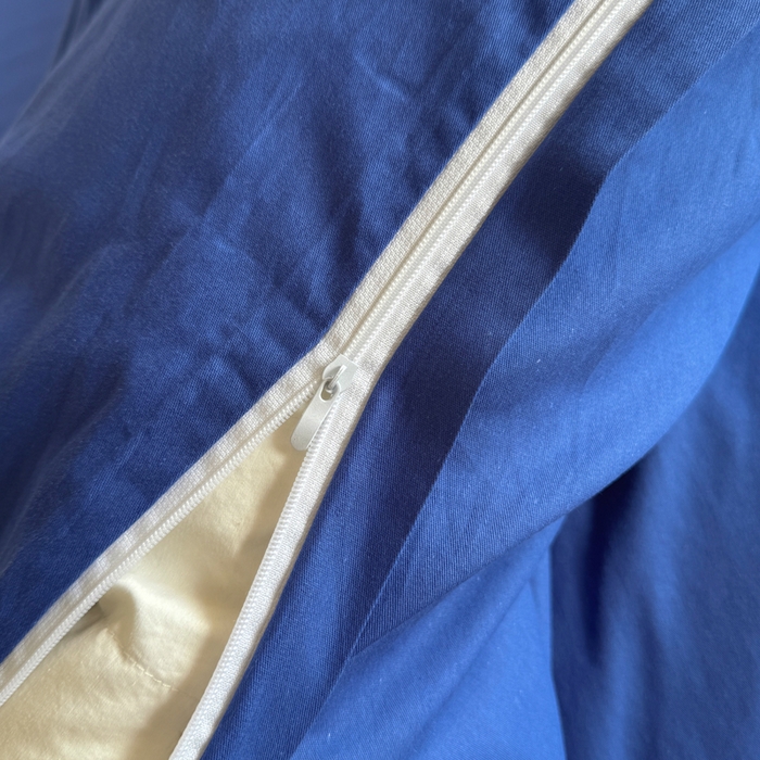 91家纺网 家纺一手货源 找家纺 简冠家纺 2025新款13372全棉纯色学生三件套 火焰蓝