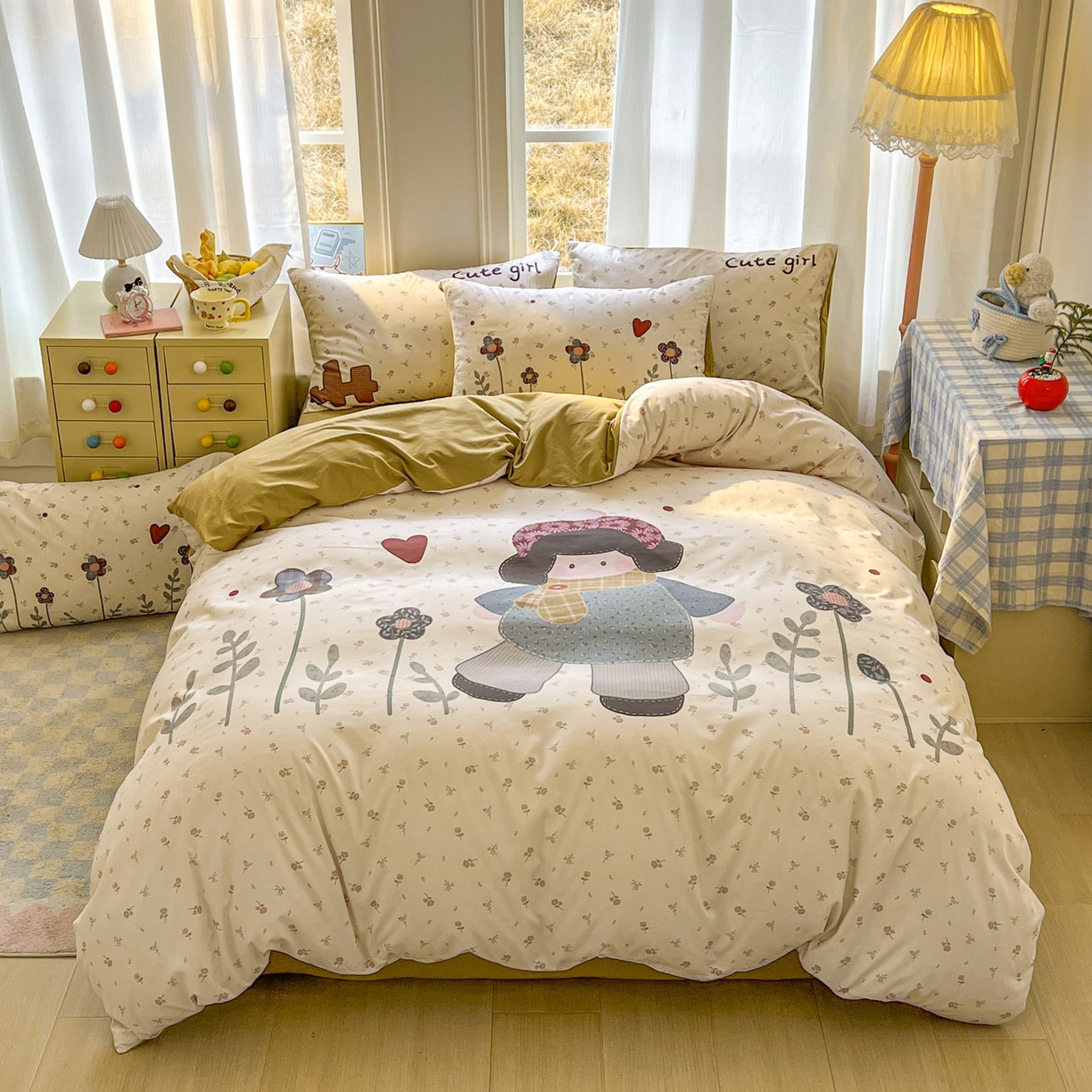 91家纺网 家纺一手货源 找家纺 （总）田子坊（原亨通） 2026春夏新款糯米棉数码印花四件套