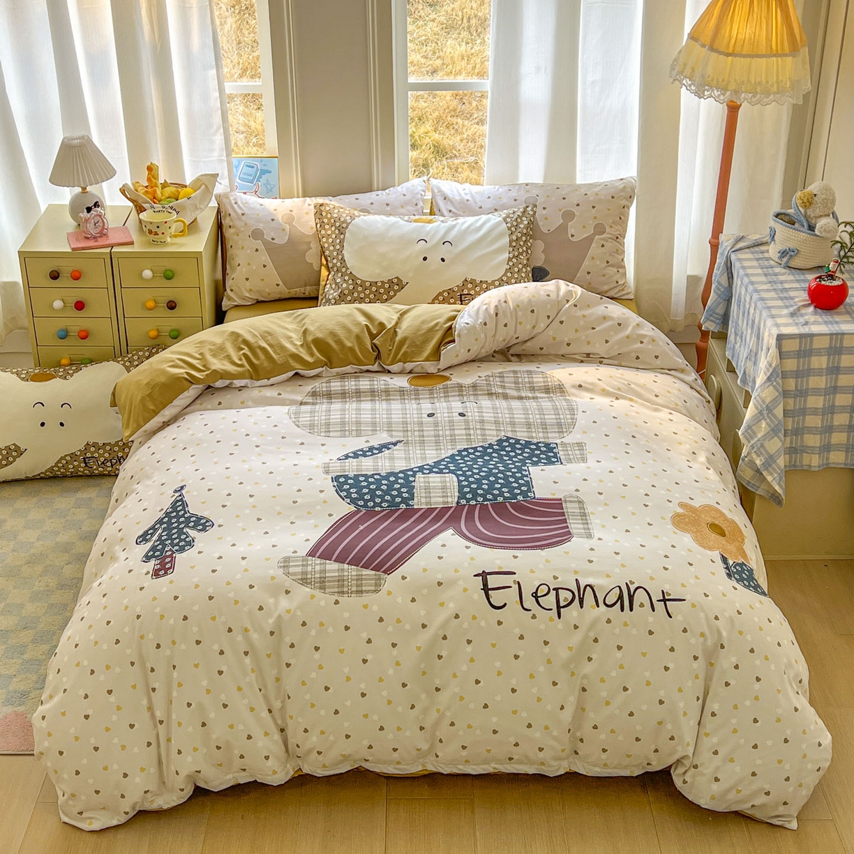 91家纺网 家纺一手货源 找家纺 （总）田子坊（原亨通） 2026春夏新款糯米棉数码印花四件套