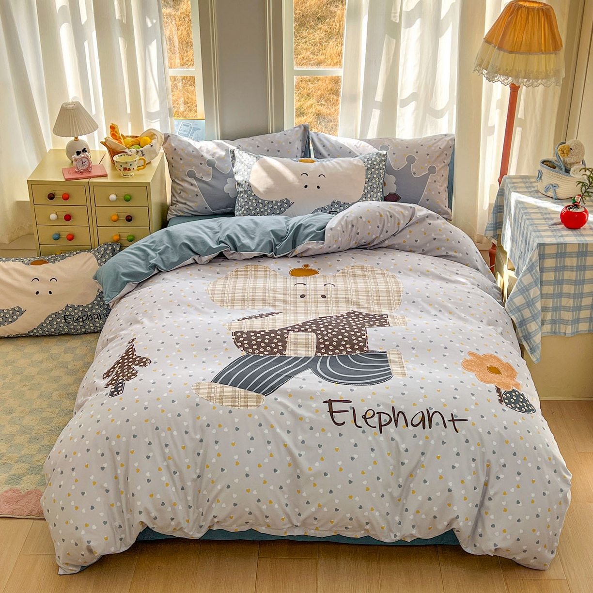 91家纺网 家纺一手货源 找家纺 （总）田子坊（原亨通） 2026春夏新款糯米棉数码印花四件套