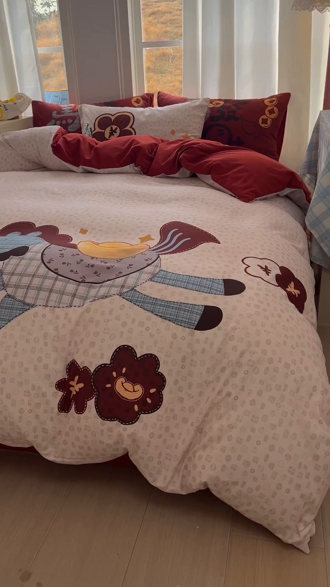 91家纺网 家纺一手货源 找家纺 （总）田子坊（原亨通） 2026春夏新款糯米棉数码印花四件套