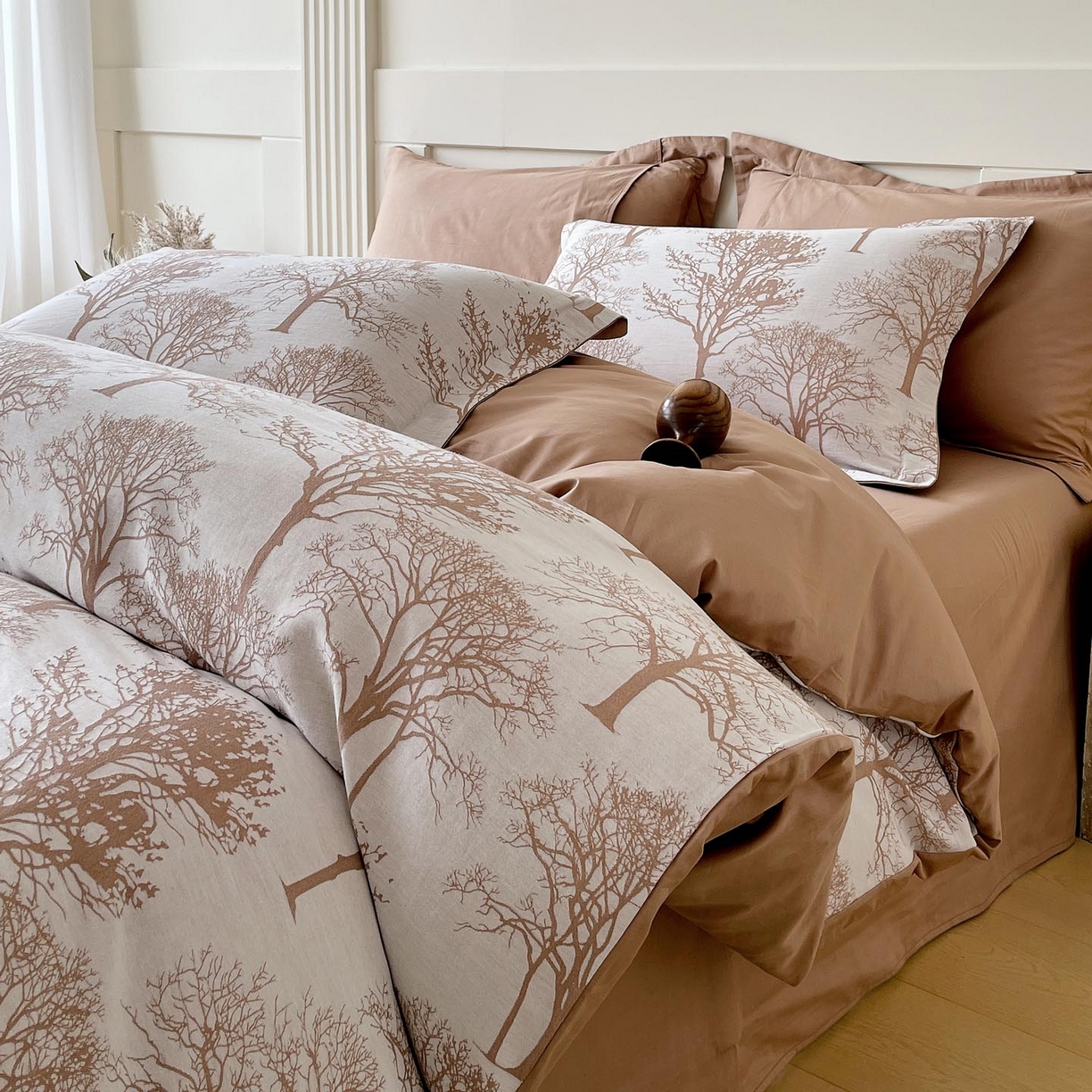 91家纺网 家纺一手货源 找家纺 （总）帅露家纺 2026新款全棉纯棉色织大提花四件套