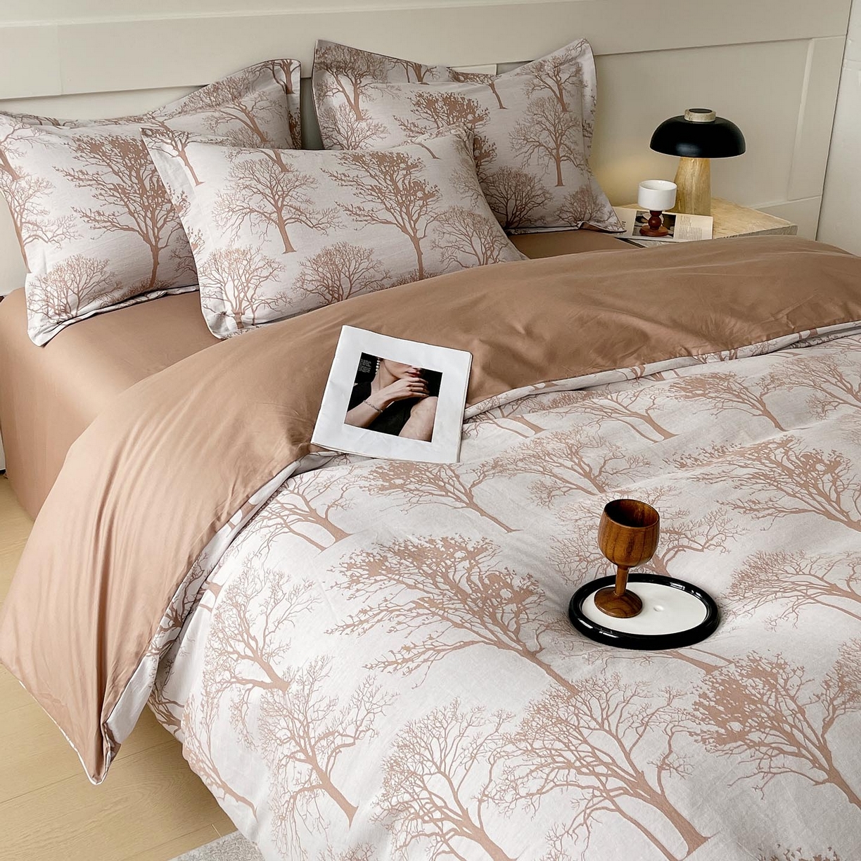 91家纺网 家纺一手货源 找家纺 （总）帅露家纺 2026新款全棉纯棉色织大提花四件套