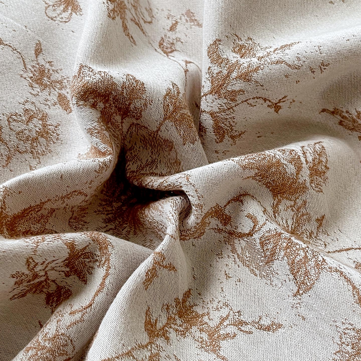 91家纺网 家纺一手货源 找家纺 帅露家纺 2026新款全棉纯棉色织大提花四件套 沉岁