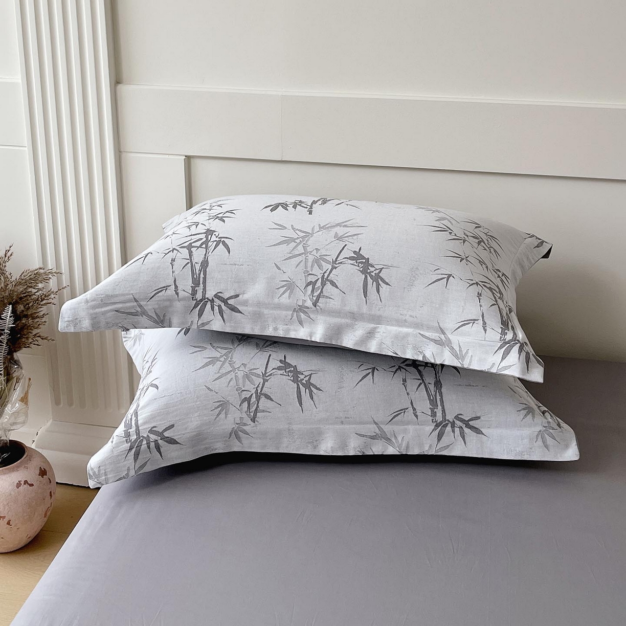 91家纺网 家纺一手货源 找家纺 帅露家纺 2026新款全棉纯棉色织大提花四件套 节节高枝