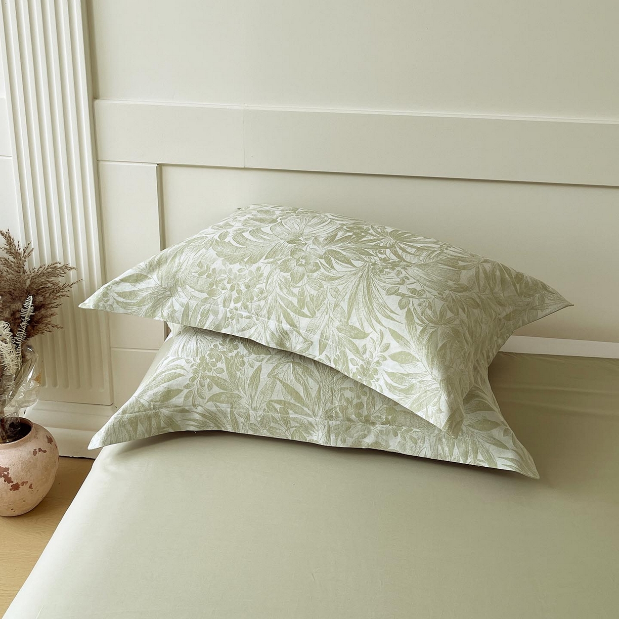 91家纺网 家纺一手货源 找家纺 帅露家纺 2026新款全棉纯棉色织大提花四件套 曼青