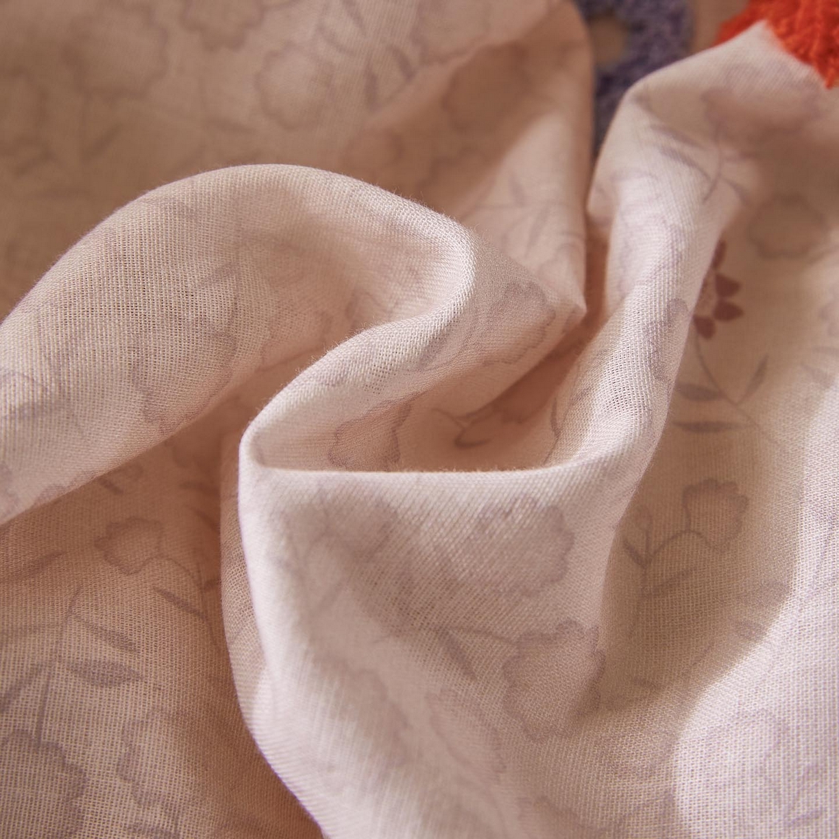 91家纺网 家纺一手货源 找家纺 帅露家纺 2026新款A类全棉纯棉双层纱毛巾绣四件套 兔兔花园