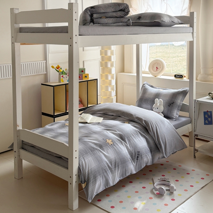 91家纺网 家纺一手货源 找家纺 （总）简冠家纺 2025新款全棉学生宿舍三四件套多件套大礼包