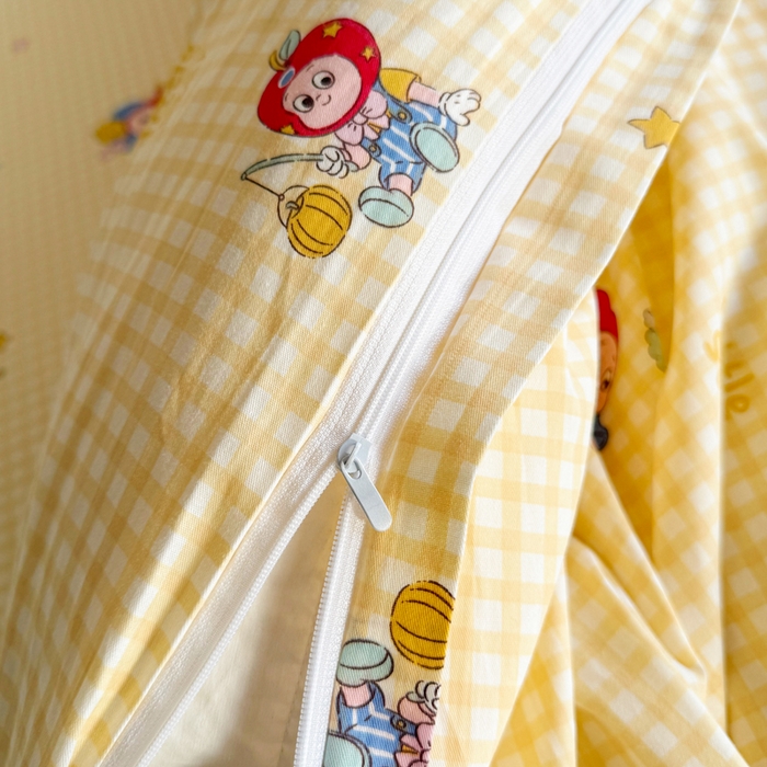 91家纺网 家纺一手货源 找家纺 简冠家纺 2025新款全棉学生三件套宿舍三件套纯棉学生床垫羽丝绒被子被芯 精灵王国