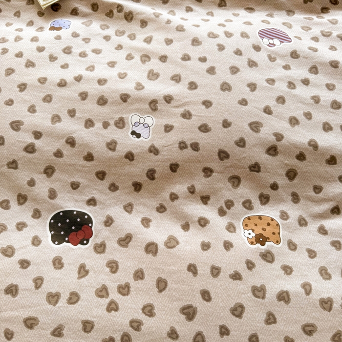 91家纺网 家纺一手货源 找家纺 简冠家纺 2025新款全棉学生宿舍三四件套床笠款 初享时光-咖