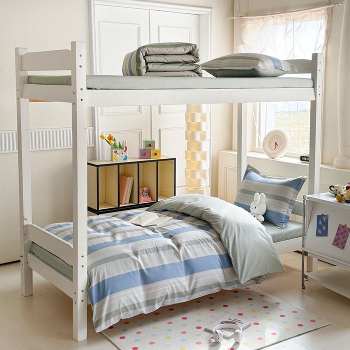 91家纺网 家纺一手货源 找家纺 简冠家纺 2025新款全棉学生宿舍三四件套床笠款 生活日记