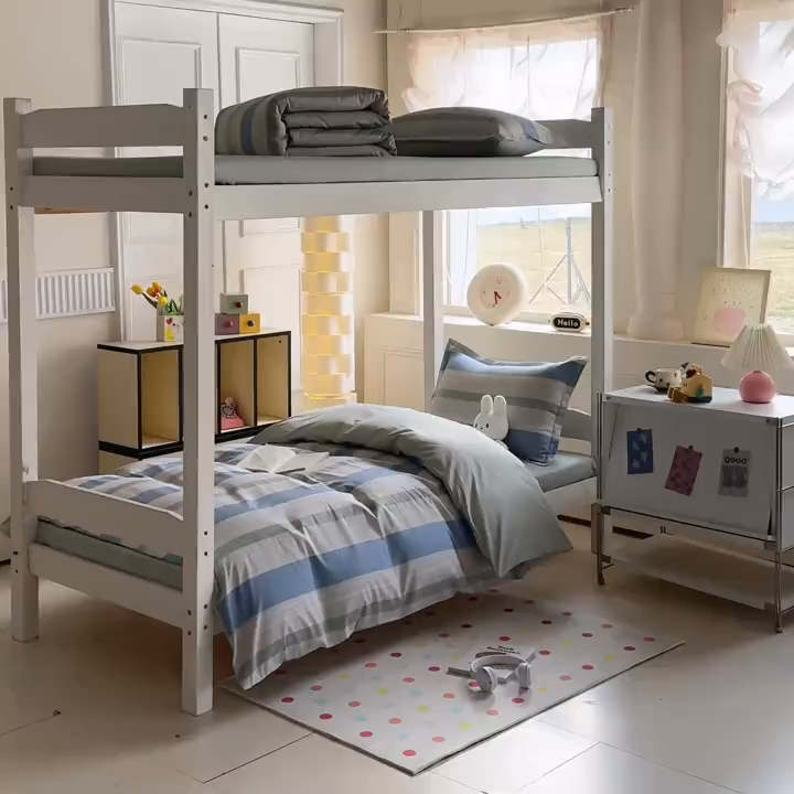 91家纺网 家纺一手货源 找家纺 简冠家纺 2025新款全棉学生宿舍三四件套床笠款 生活日记