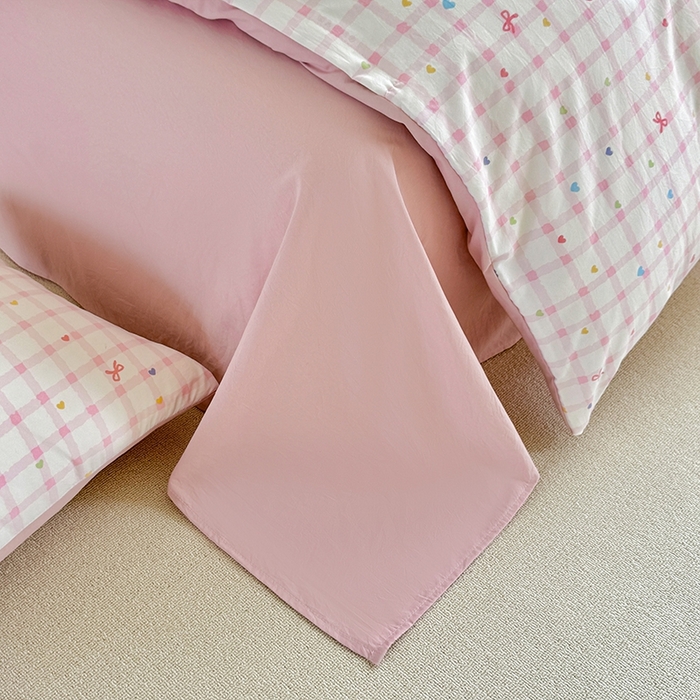 91家纺网 家纺一手货源 找家纺 （总）简冠家纺 2026新款仿棉水洗棉四件套