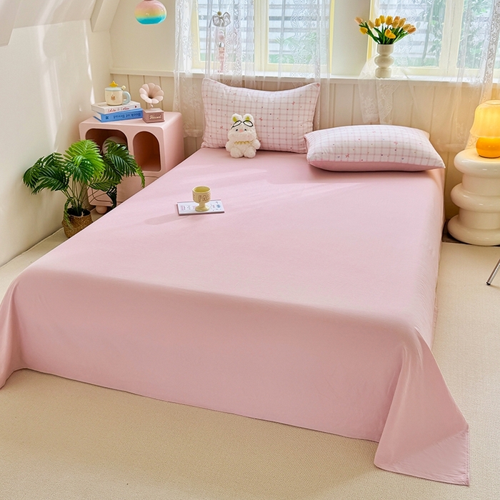 91家纺网 家纺一手货源 找家纺 （总）简冠家纺 2026新款仿棉水洗棉四件套