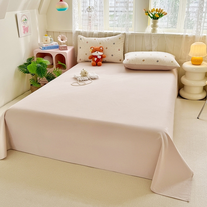 91家纺网 家纺一手货源 找家纺 简冠家纺 2026新款仿棉水洗棉四件套 迷彩南瓜