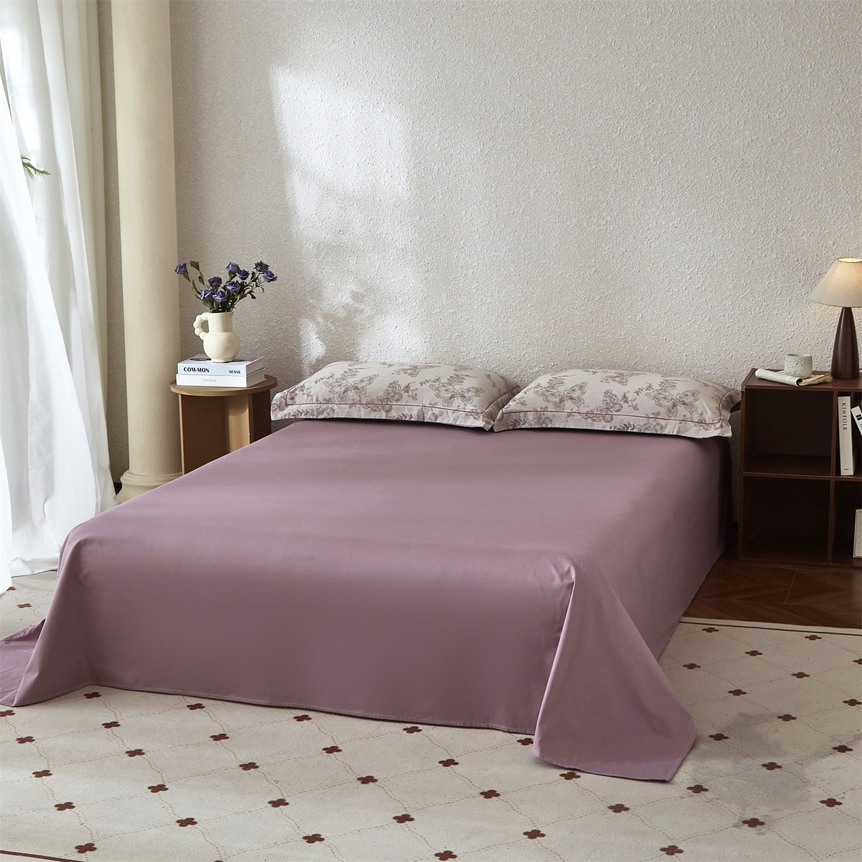 91家纺网 家纺一手货源 找家纺 （总）曼秀琳家纺 2026新款全棉纯棉色织大提花四件套