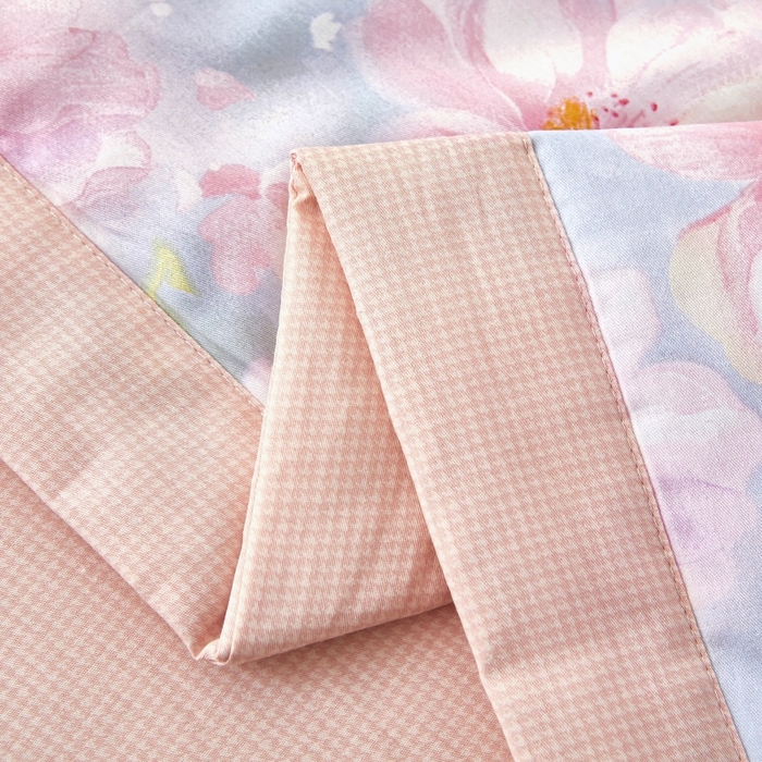 91家纺网 家纺一手货源 找家纺 黛妮雅 2026新款全棉夏被四件套单件夏被单双人空调被学生夏凉被 美伊娜