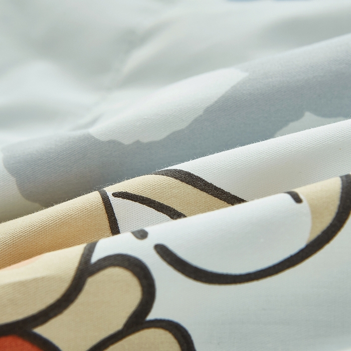 91家纺网 家纺一手货源 找家纺 黛妮雅 2026新款全棉夏被四件套单件夏被单双人空调被学生夏凉被 萌酷狗