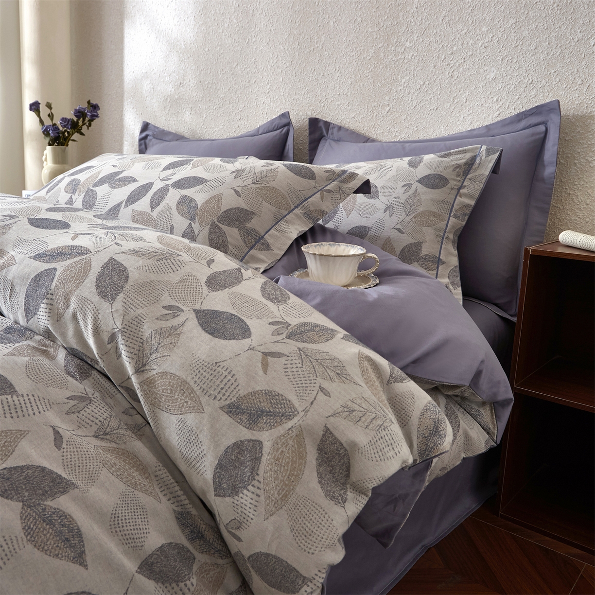 91家纺网 家纺一手货源 找家纺 （总）曼秀琳家纺 2026新款全棉纯棉色织大提花四件套