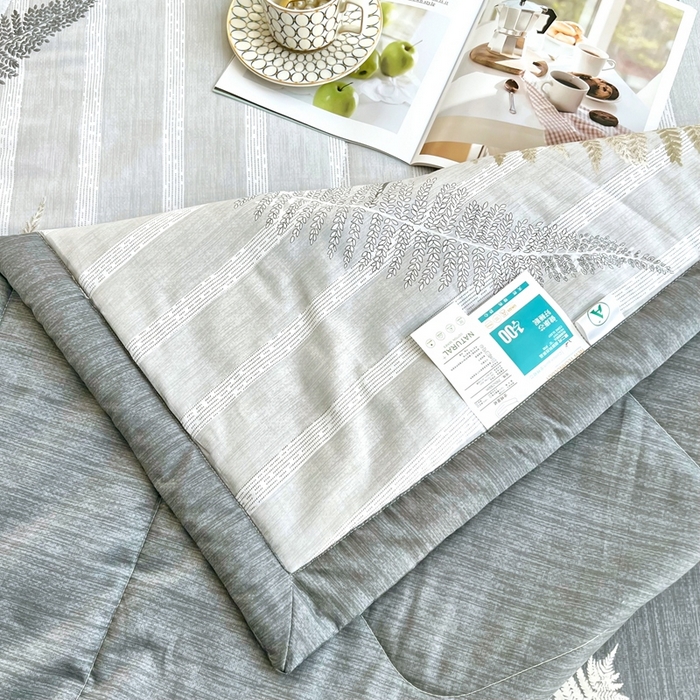 91家纺网 家纺一手货源 找家纺 黛妮雅 2026新款全棉夏被四件套单件夏被单双人空调被学生夏凉被 密恋