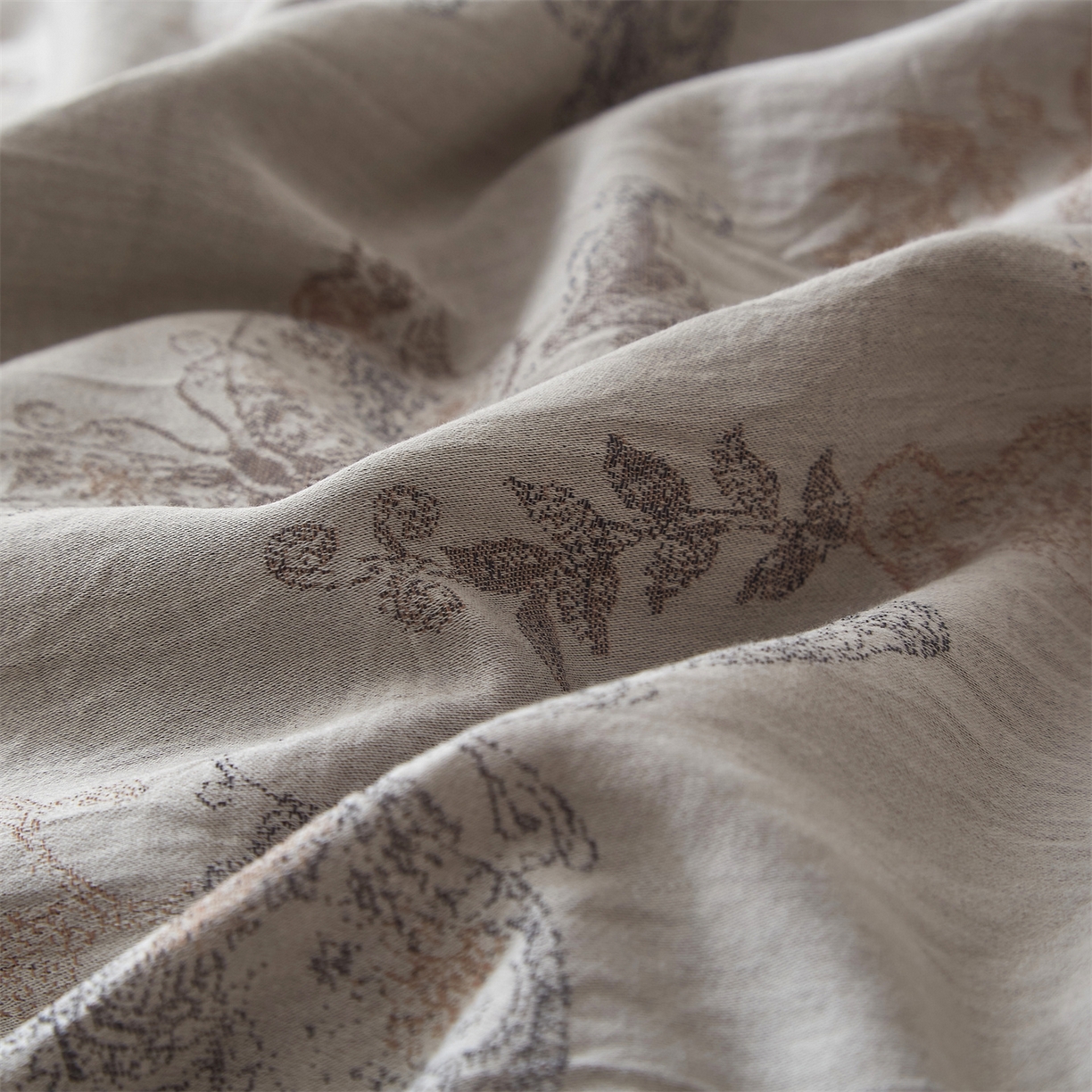 91家纺网 家纺一手货源 找家纺 曼秀琳家纺 2026新款全棉纯棉色织大提花四件套 柏林少女-肉粉