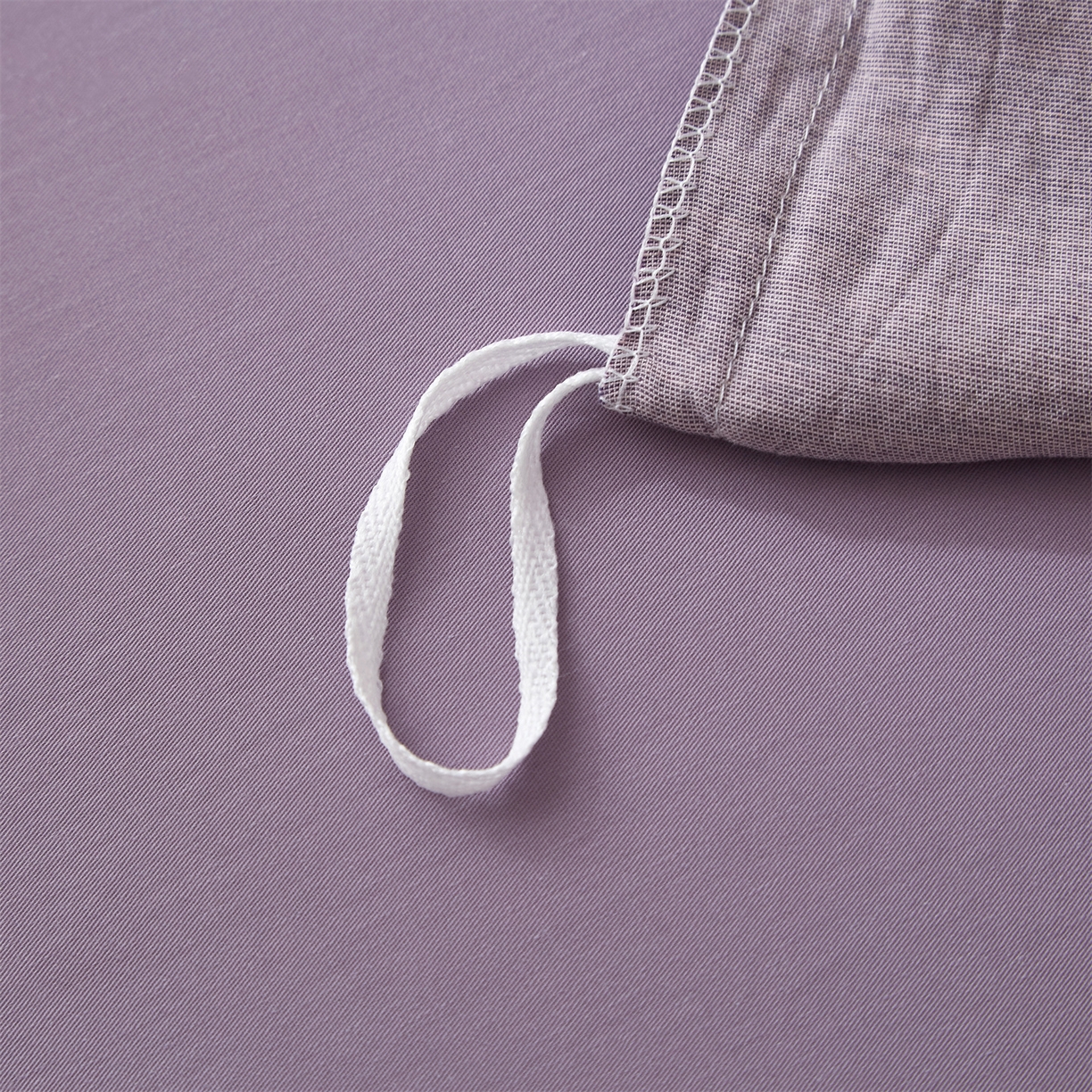 91家纺网 家纺一手货源 找家纺 曼秀琳家纺 2026新款全棉纯棉色织大提花四件套 兰横疏影-兰粉