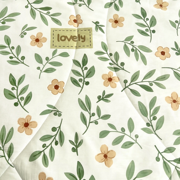 91家纺网 家纺一手货源 找家纺 黛妮雅 2026新款全棉夏被四件套单件夏被单双人空调被学生夏凉被 青柠薄荷